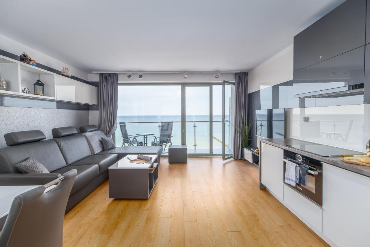 Na Klifie - Apartamenty Komfort, Widok Na Morze, Parking Ustronie Morskie Buitenkant foto